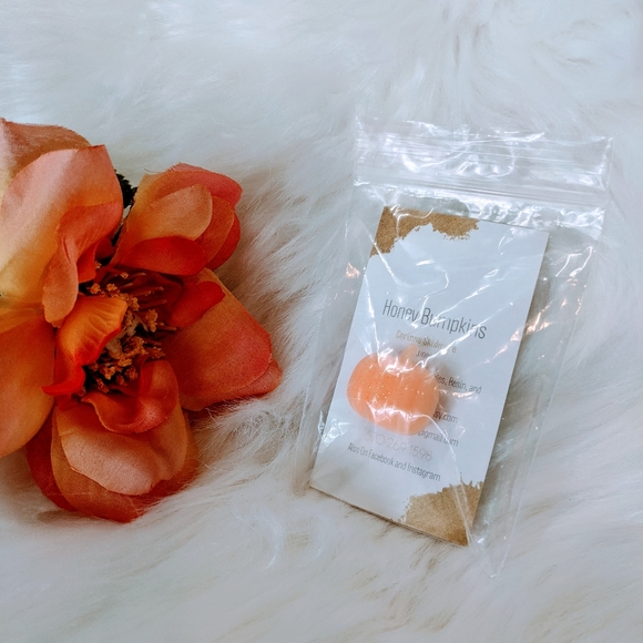 🌈BOGO🌈 Resin Brooch - Small Pumpkin - Picture 4 of 5